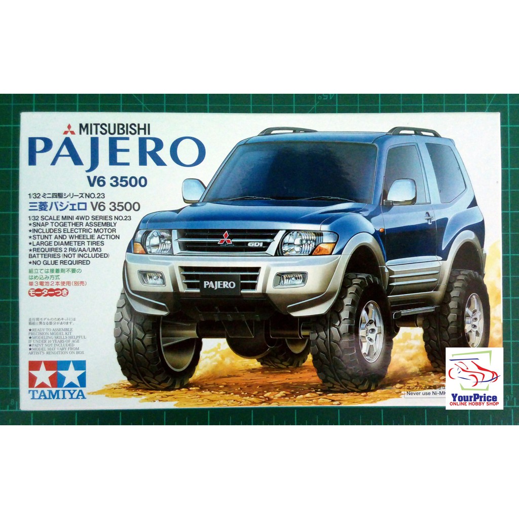 mitsubishi pajero tamiya