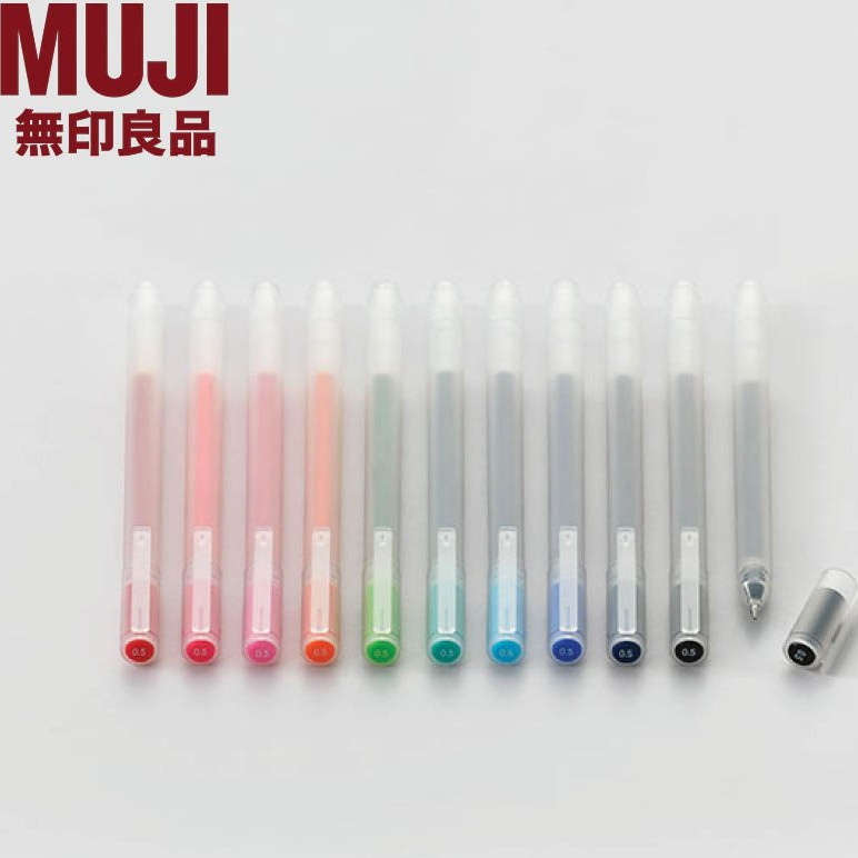 muji retractable gel pen