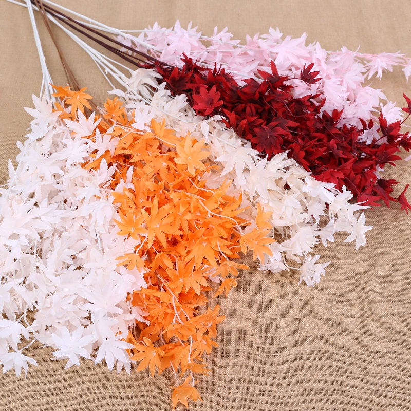 Maple Leaf imitation flower wenxinlan fake flower wedding decoration