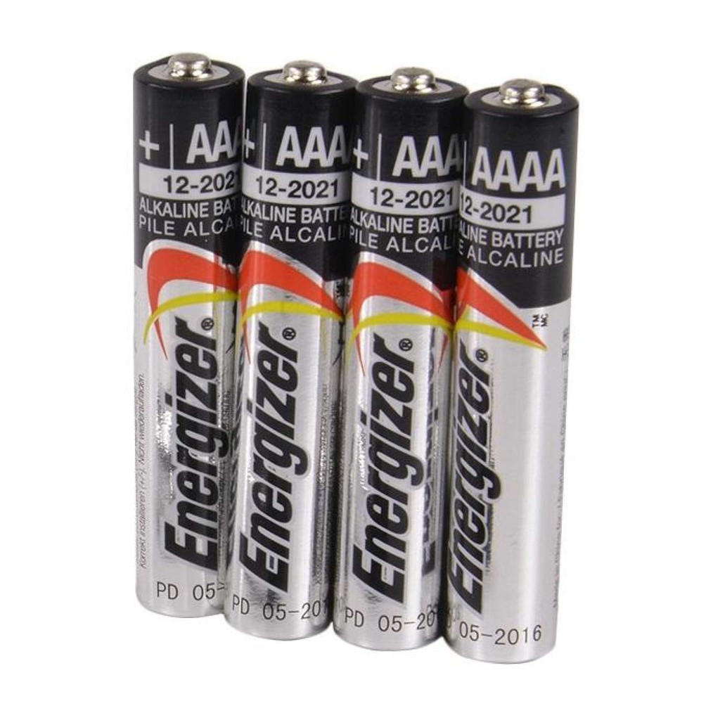 Energizer AAAA 4piece Alkaline Batteries 4piece Set 4A E96 Battery