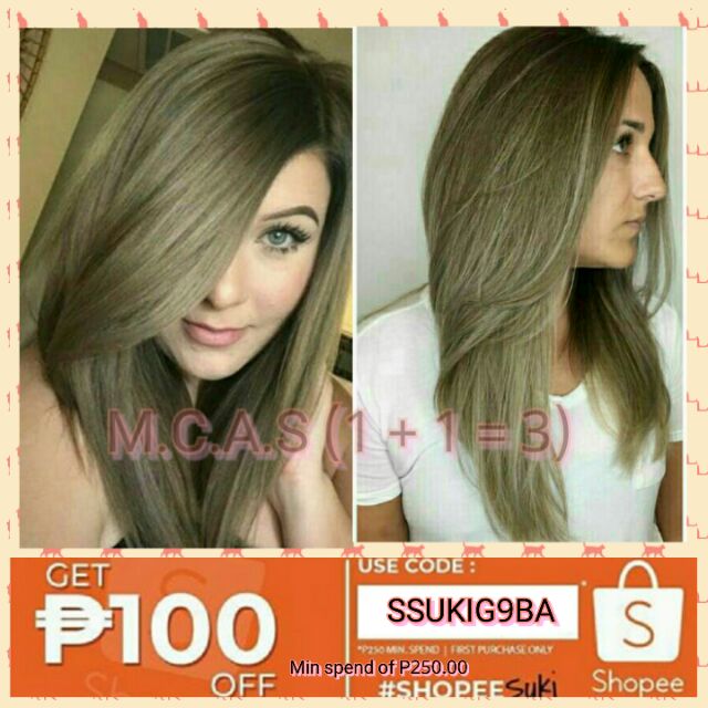 Light Matt Hair Color Organic 100 Authentic Shopee Philippines