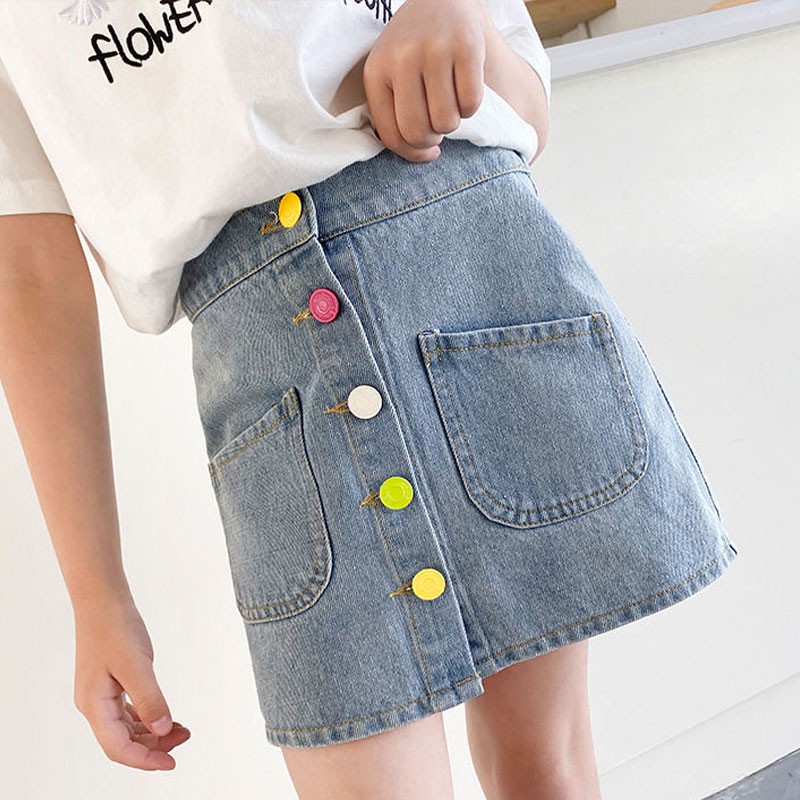 children's denim skirts