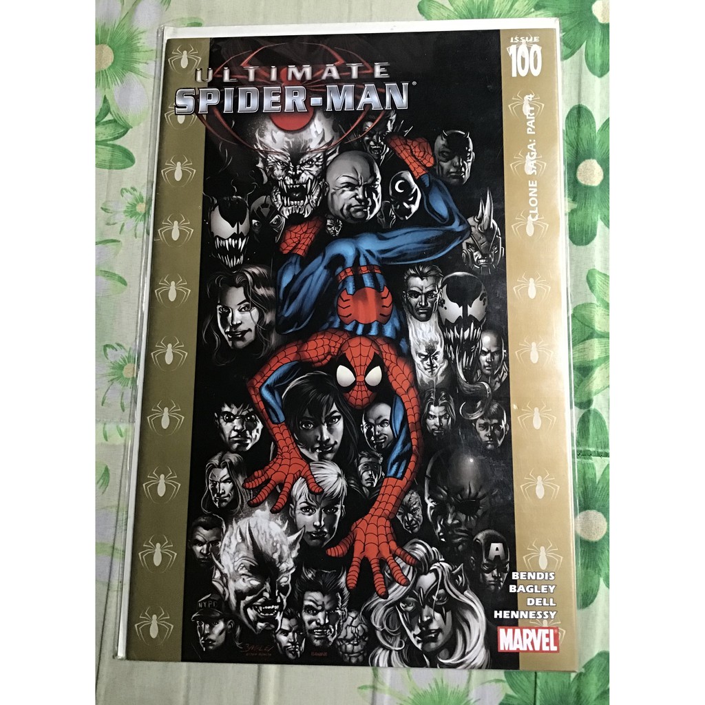 Pre-owned Marvel Comics 2006 #100 Ultimate Spider-man Vol. 1 Mark Bagley  1:10 Variant Cover | Shopee Philippines