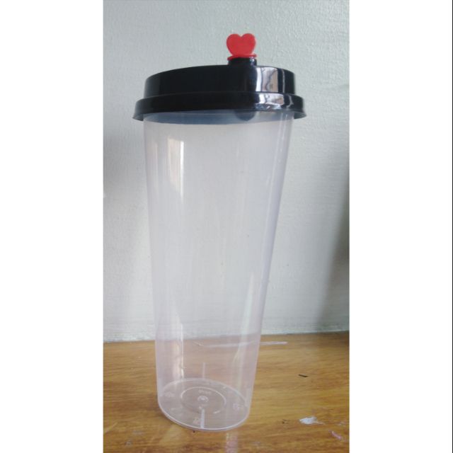 hard cup 22oz(700ml) with heart shape lid available Shopee Philippines