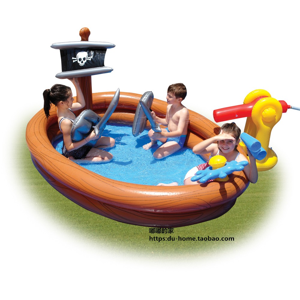 pirate inflatable pool