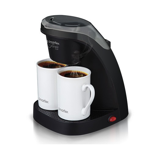 Imarflex Twin Cup Coffee Maker ICM200 2 Cups Black Shopee Philippines