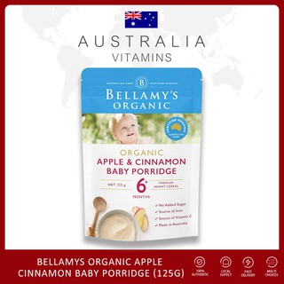 bellamy's organic porridge