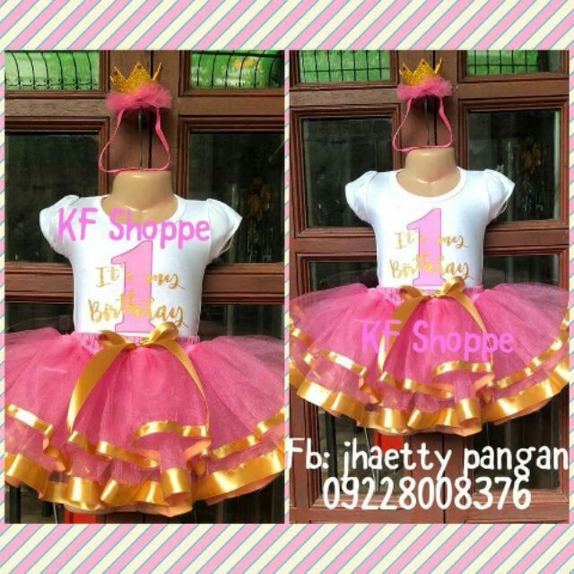 baby 1st birthday tutu outfit