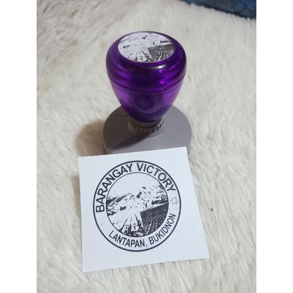 rubber stamp, personalized rubber stamp, circle for logo self ink = 1 /