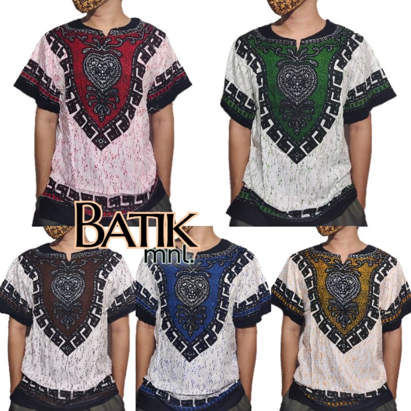 Halumna Black/Halumna White/Indian White/Indian Colored Dashiki Shirt ...