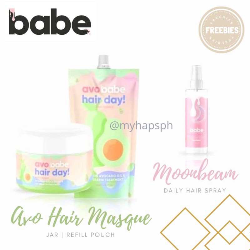 myhaps | babe formula | Avo Babe Hair Masque | Moonbeam Daily Hair ...