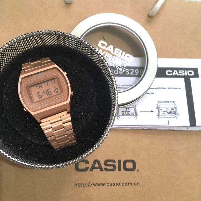 casio b640 gold