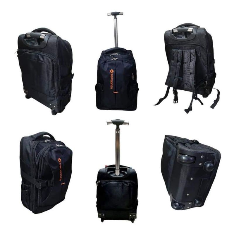 Trolley Backpack 8060 Travel bag High quality 2in1 Purposes with Laptop