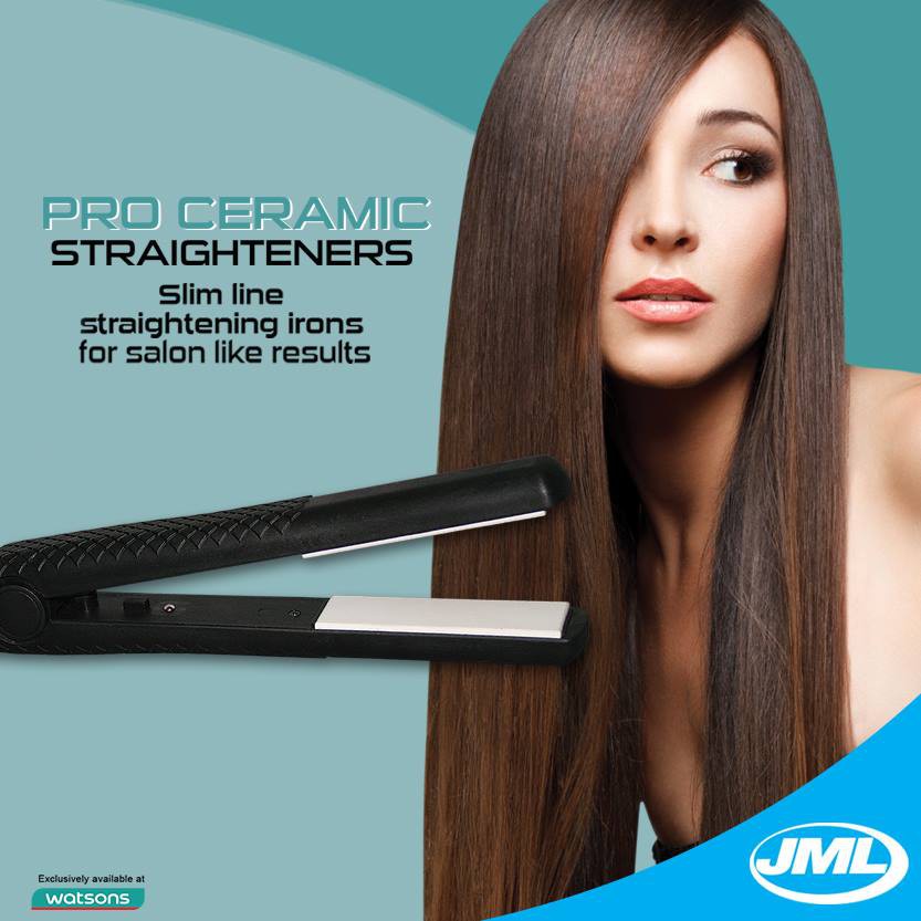 jml pro ceramic hair straightener