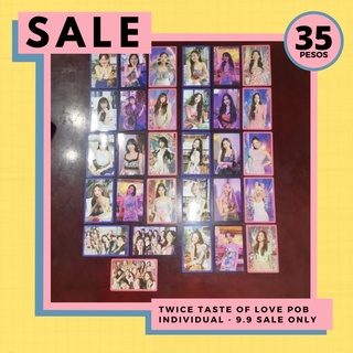 Twice Taste Of Love Lenticular Tasting Card Withdrama Pob Photocards Official Shopee Philippines