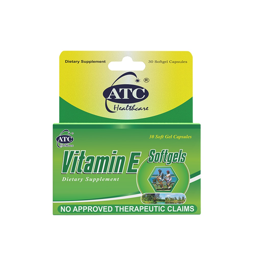 ◄┇ATC HEALTH Vitamin E Dietary Food Supplement 500mg 30s #1