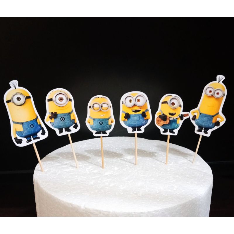 despicable me cupcake cake