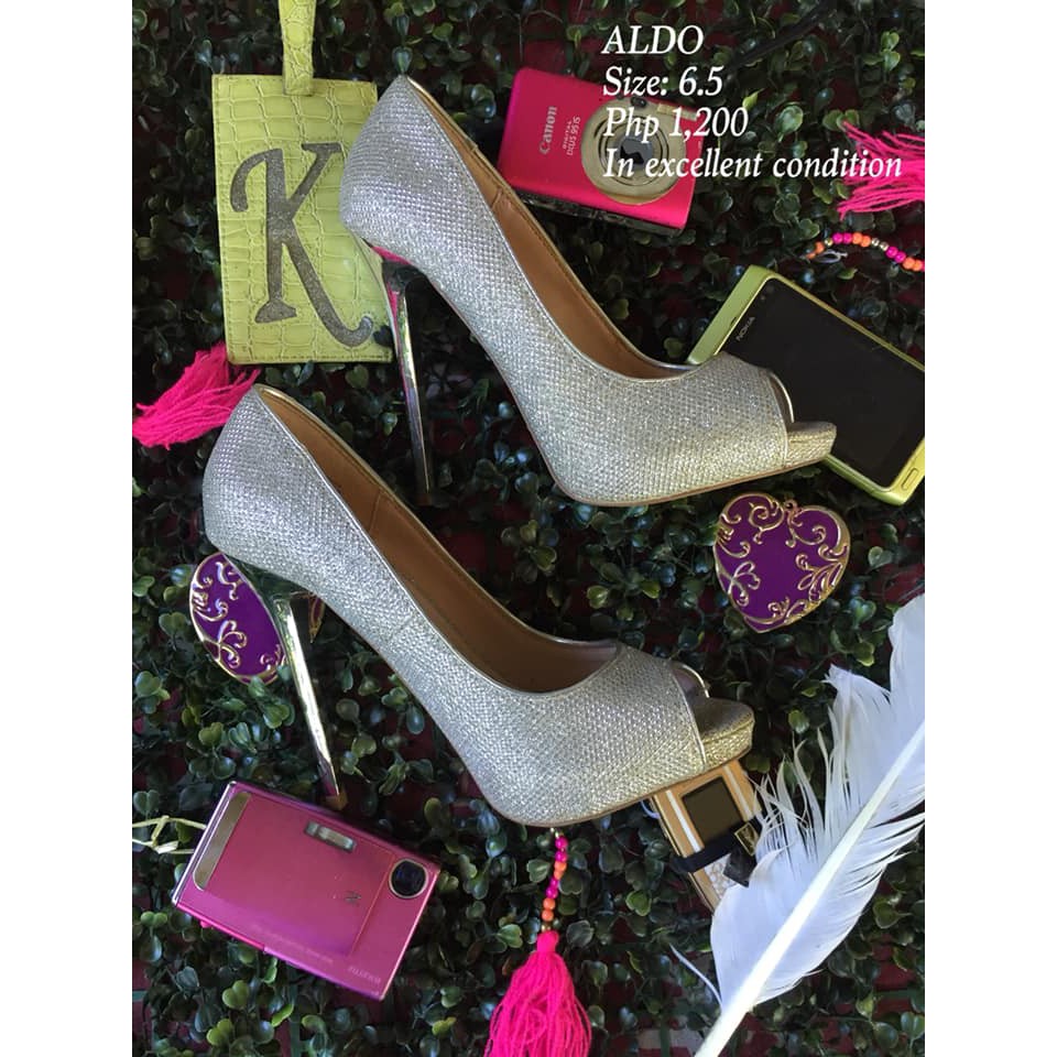 aldo high heel pumps