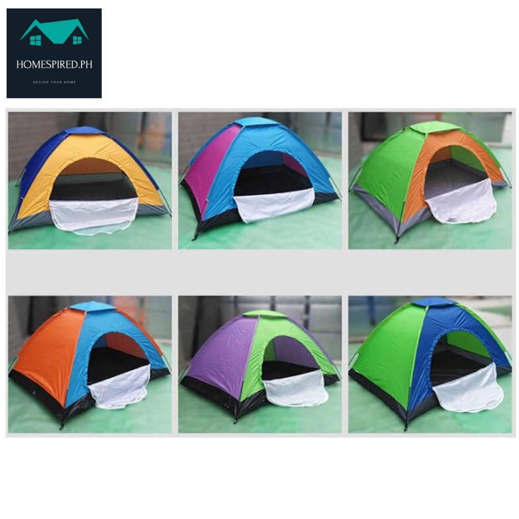 Personal Manual Pop Up Outdoor Family Camping Tent Easy Open Camp Tents