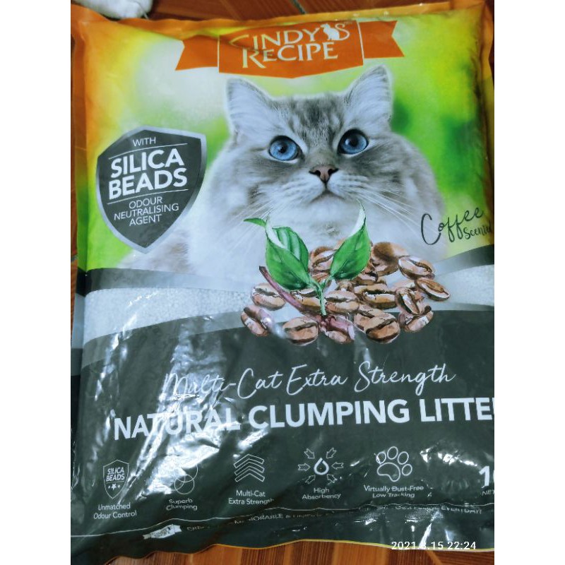 Cindy's Recipe Cat Litter (Coffee) Shopee Philippines