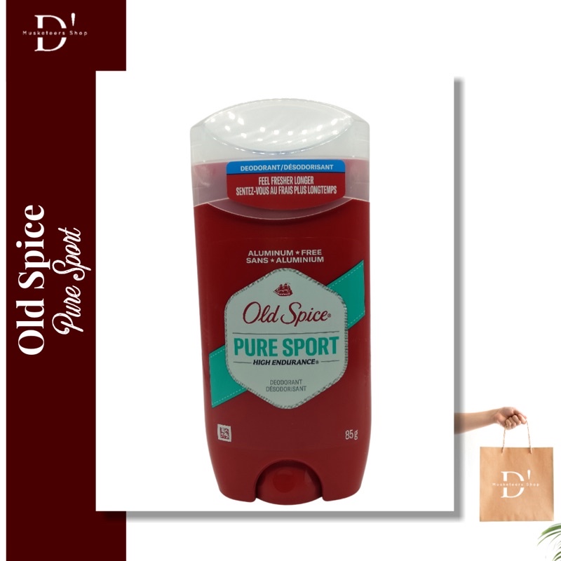 Old Spice Pure Sport Deodorant 85g Shopee Philippines