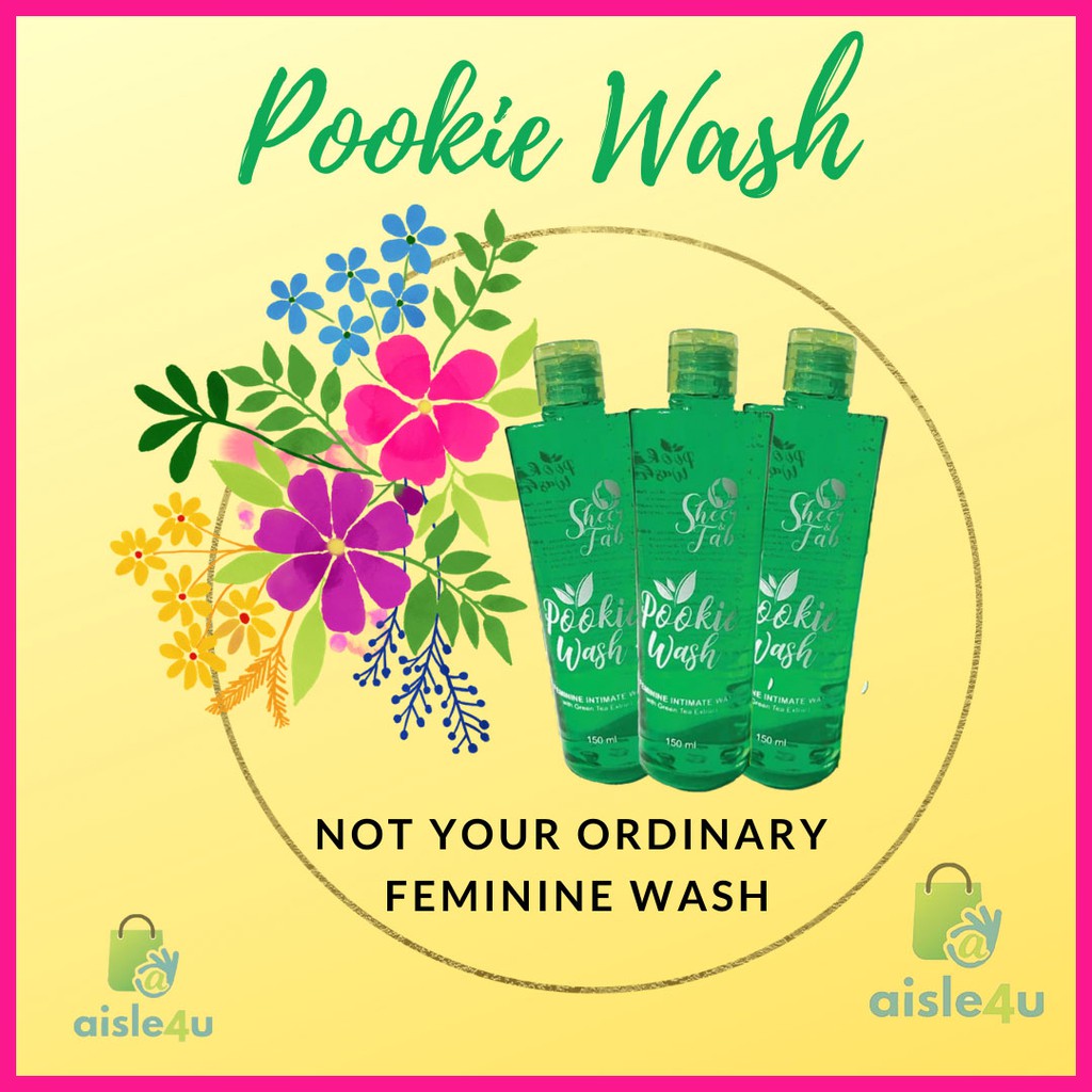 Legit Pookie Wash *Natural Feminine Wash AntiItch Whitening at