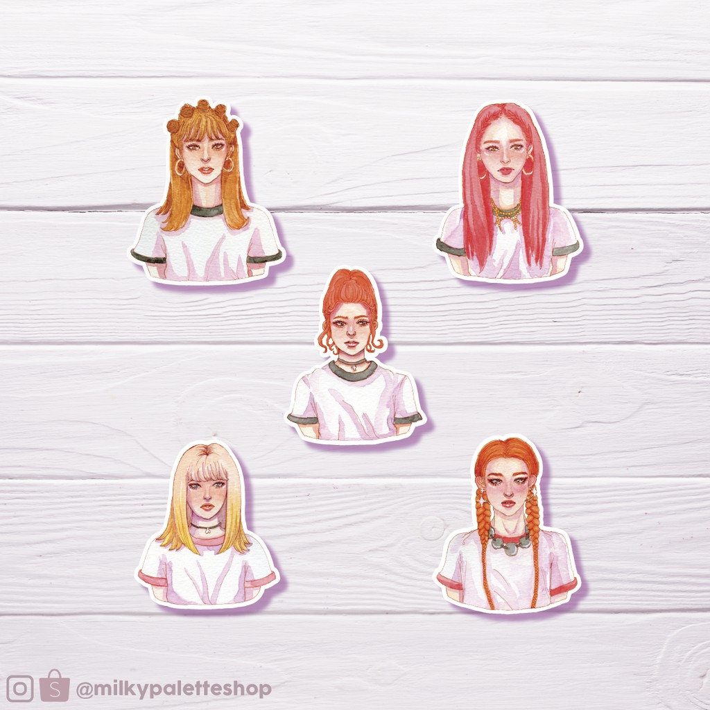 Russian Roulette Red Velvet Sticker Bujo Planner Kpop Reveluv Shopee Philippines