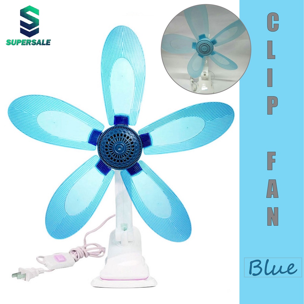 Clip Wall Stand Fan Portable Clip Electric Mini Fans Five Leaf Fan ...