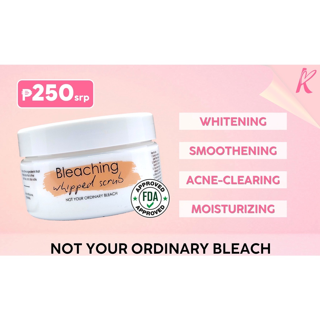 KBeaute KBeaute Bleaching Whipped Scrub 250G KBeaute Shopee Philippines