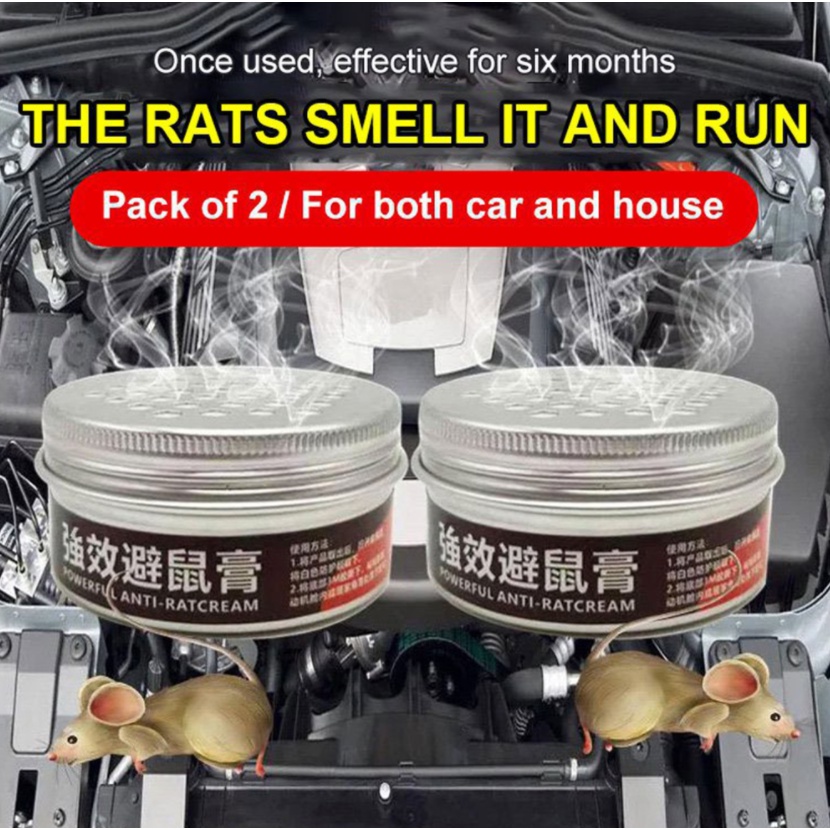 Deratization cream Rodent repellent exudes the smell that mice hate Rat