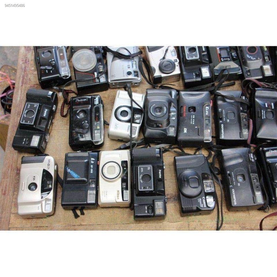 NewCollection old film cameras from the 80s and 90s, old pointand