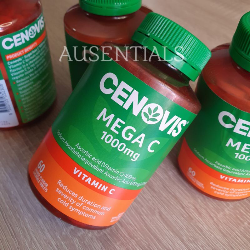 Cenovis Vitamins Mega C 1000mg 60 Tablets | Shopee Philippines