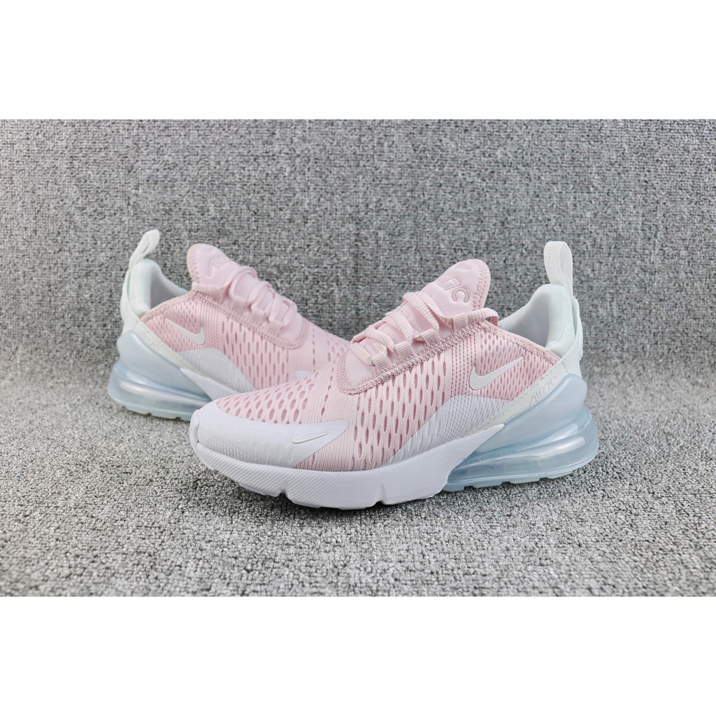 pink and white nike 270 womens