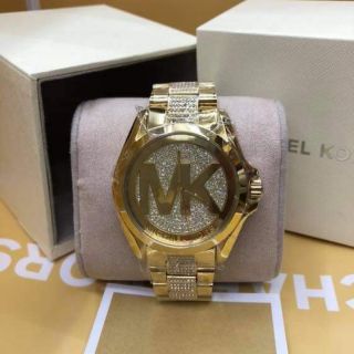 michael kors watch with big mk logo