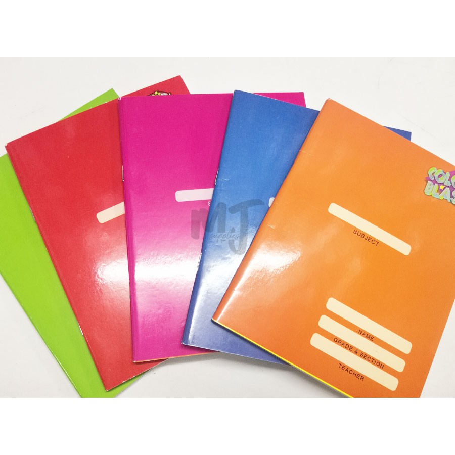 10 PCS. WRITING NOTEBOOK (assorted colors) Shopee Philippines