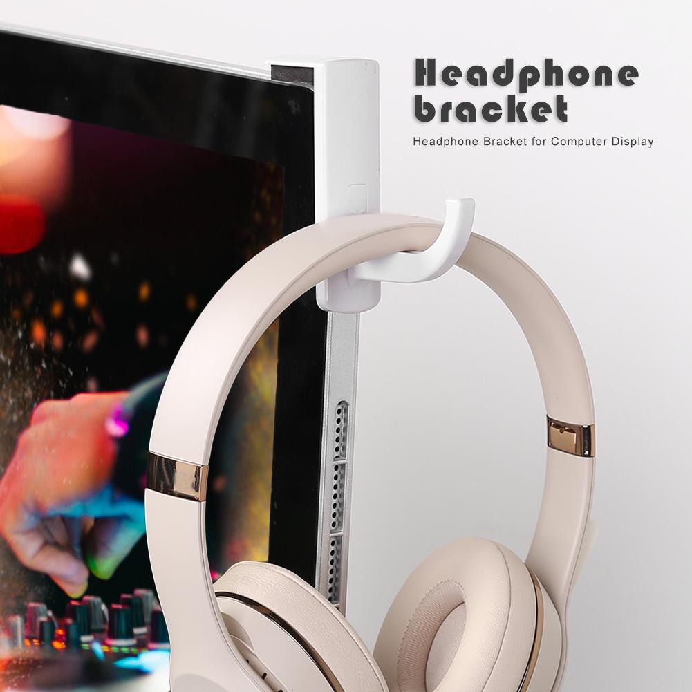 monitor headphone holder