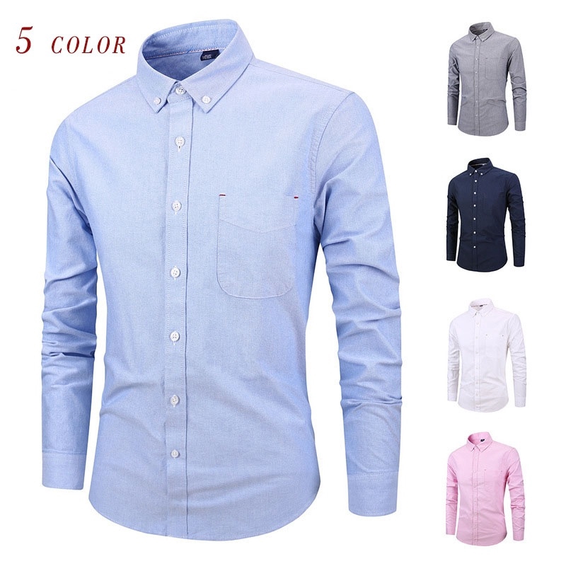 Slim Fit Business Casual Shirts 