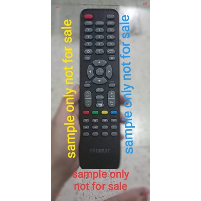 promac smart tv remote(universal)100% na gagana sa tv mo | Shopee ...