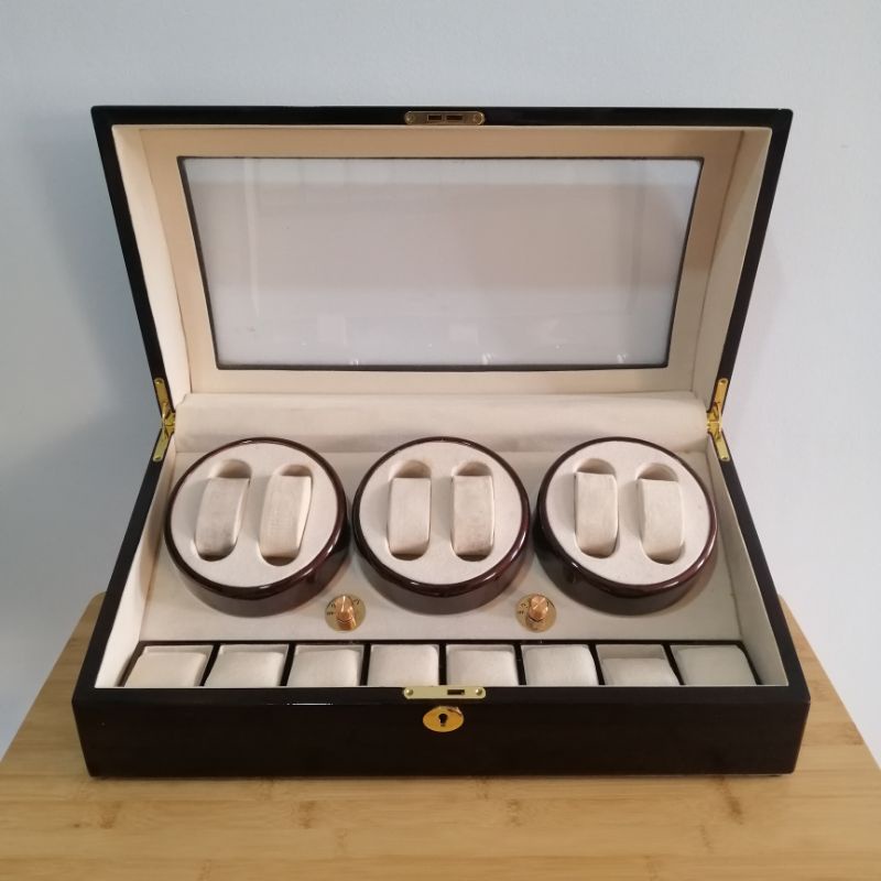 Fancy Watch Box Display With Lock and 14 Slots Shopee Philippines