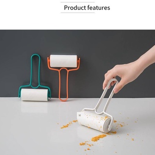 Clothes gluer hand tear sticky dust paper roller brush gluer pet hair gluer Dust Collector #4