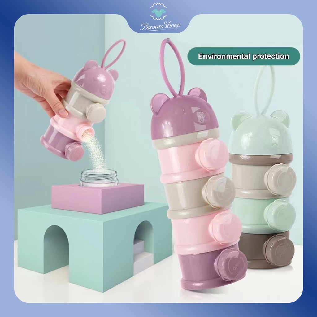 Baby Milk Powder Box Portable Travel Large Capacity Baby milk storage