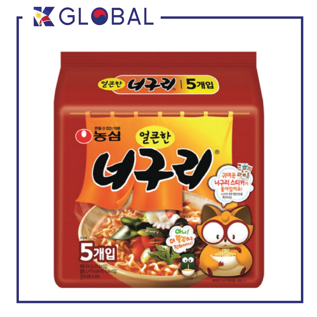 NEOGURI UDON HOT NOODLE 120G NONGSHIM multi pack/CHEAPEST KOREAN ...