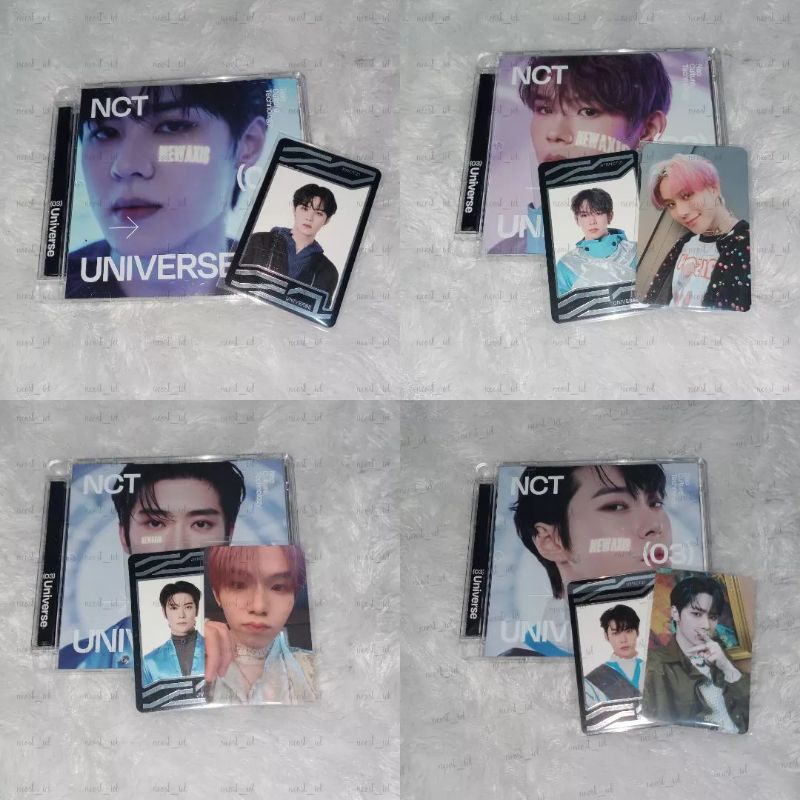 Jewel Case NCT 2021 Universe Unsealed Fullset Kun UC Shotaro PC