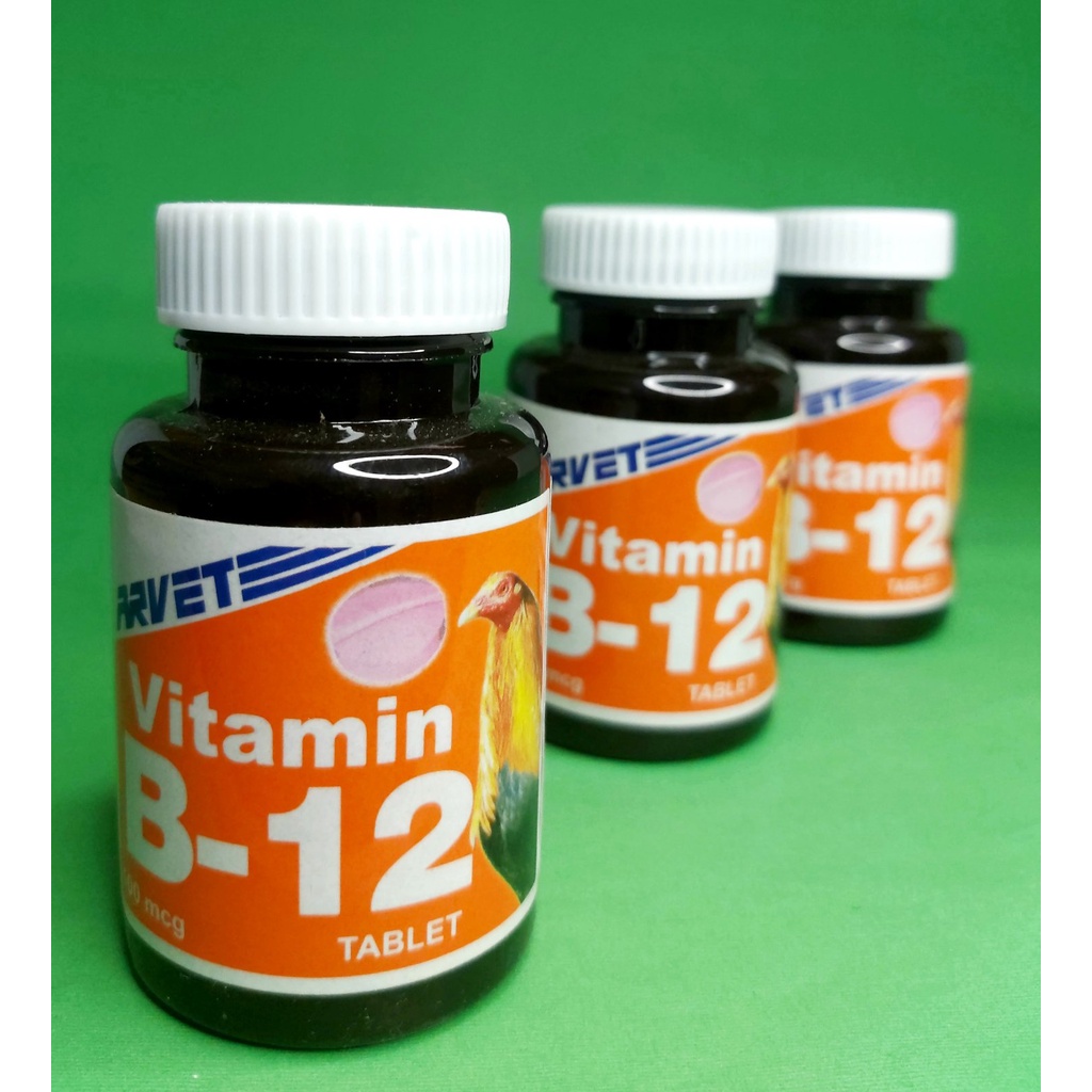 [ FC REYES AGRIVET ] VITAMIN B12 TABLET (CYANOCOBALAMIN) FOR GAMEFOWL/ BITAMINA NG MANOK NA PANABONG #3