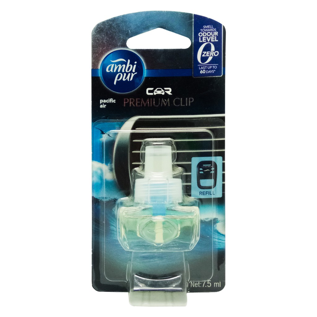 AmbiPur Car Premium Clip (Pacific Air) Air Freshener 7.5mL Shopee