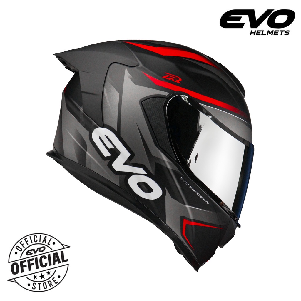 Evo Gt Pro Renegade One Full Face Dual Visor Helmet With Free Clear Lens Shopee Philippines