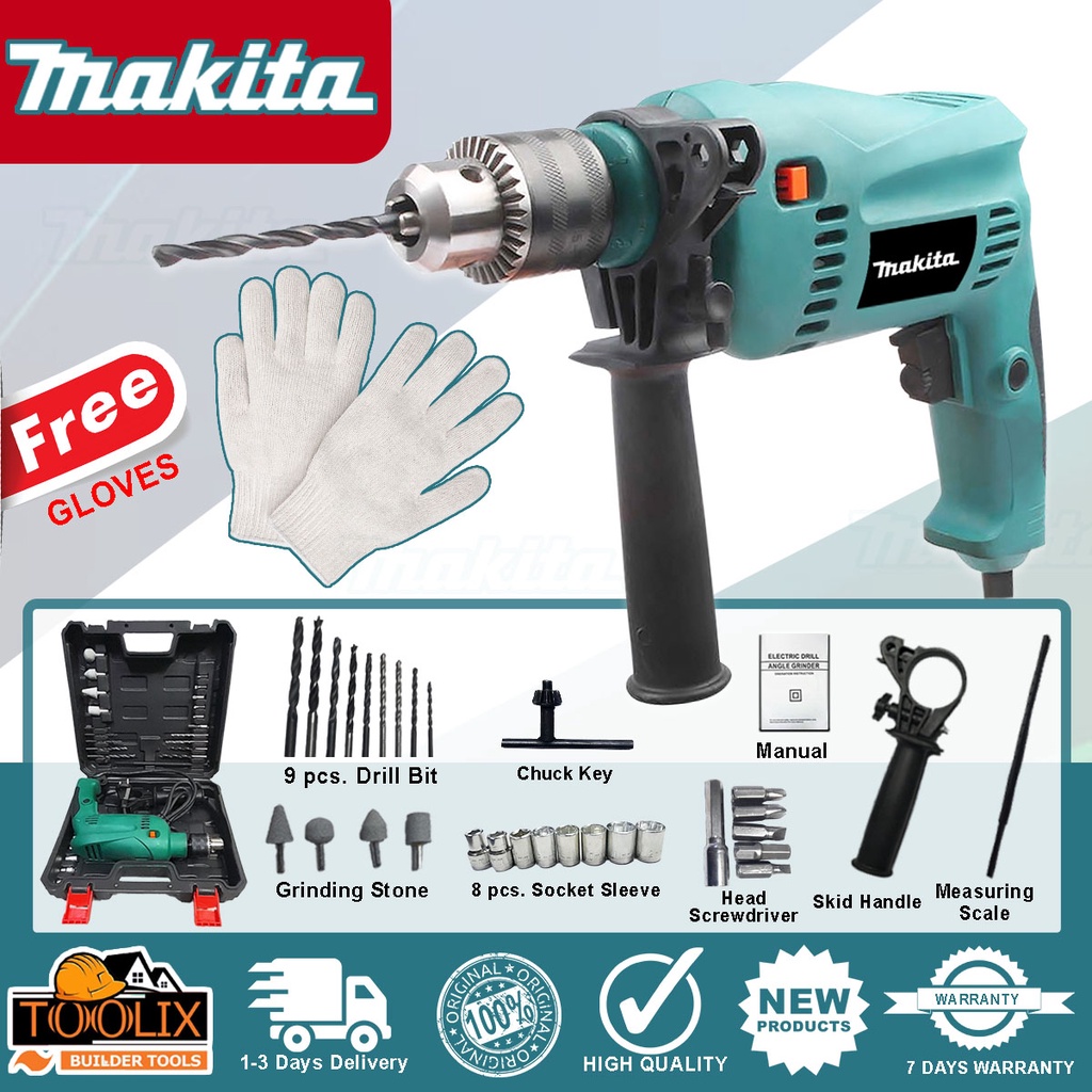 Makita Electric Drill Makita Power Tools Set Impact Drill Set Barena ...