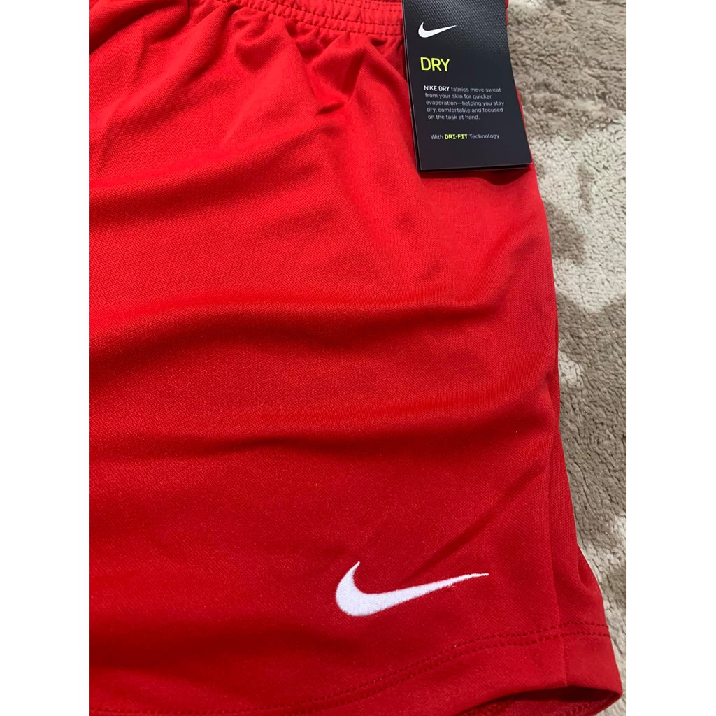 black and red nike shorts