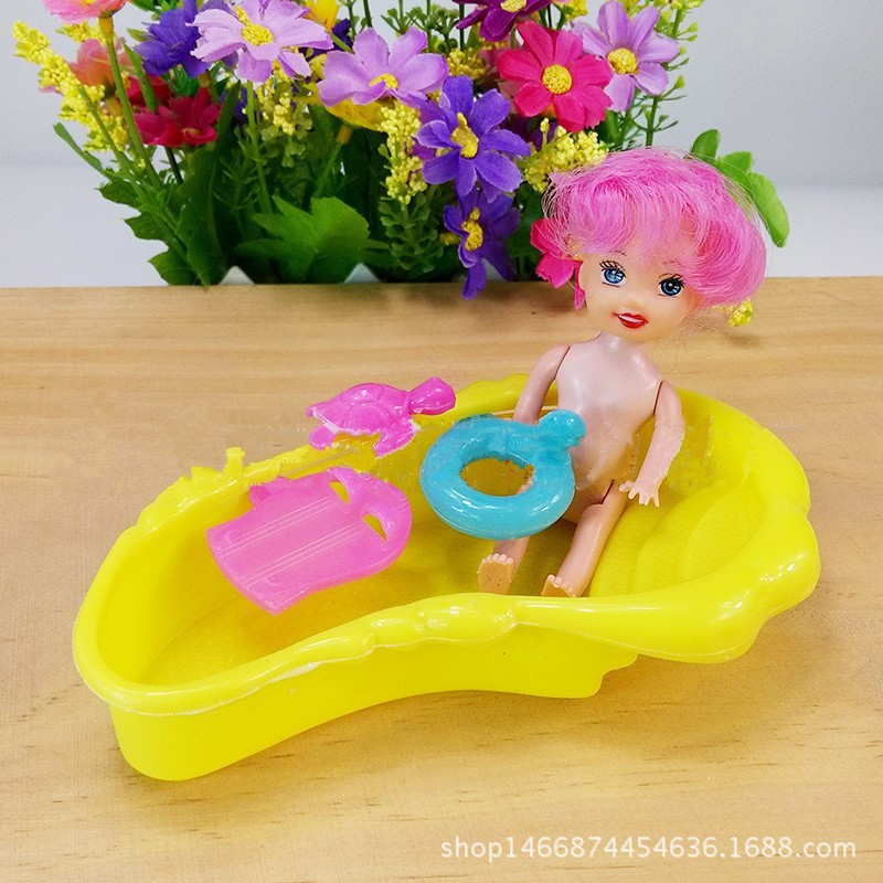 barbie swimming