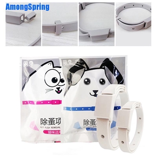 [Amongspring] 2Pcs Adjustable Cat Dog Collar Flea Tick Prevention Pet Collar Pest Control #5